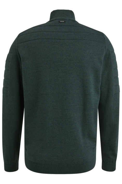 Vanguard zip jacket cotton bonded mouline